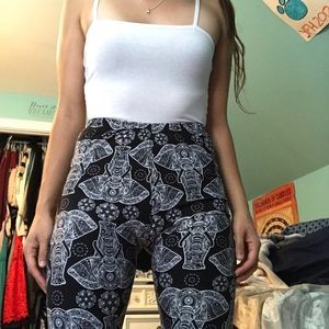 High waisted elephant leggings